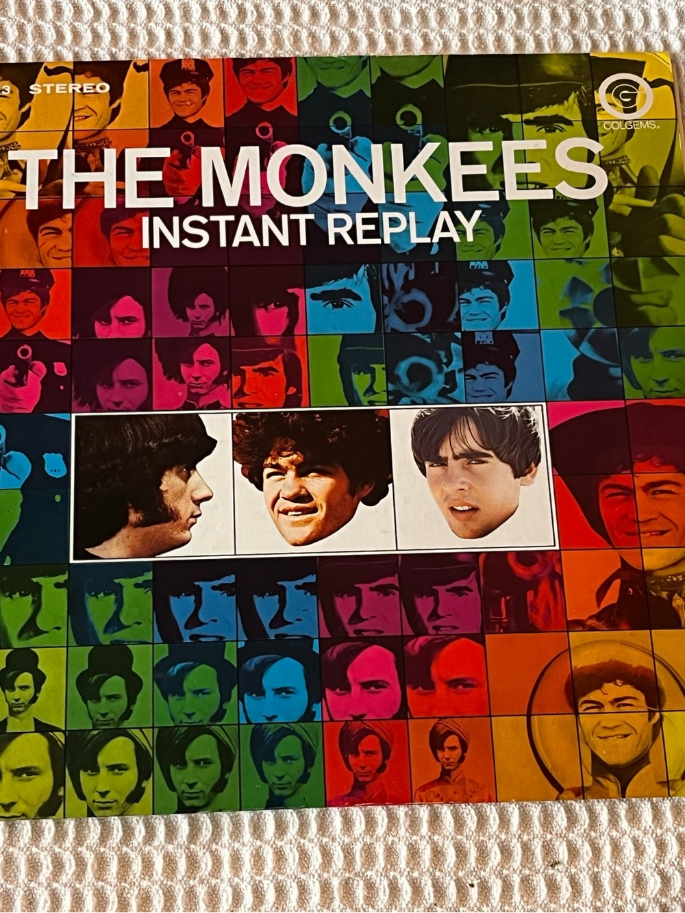 The Monkees Vinyl Record Lp 1969 Instant Replay Colgems